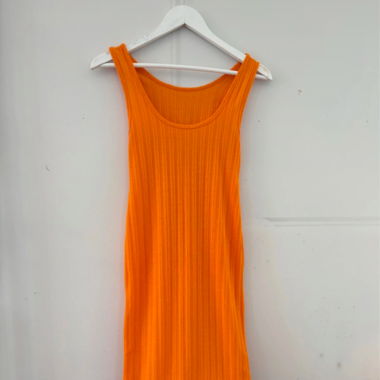 Magnifique robe orange