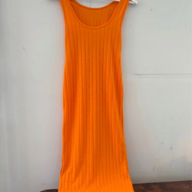 Magnifique robe orange