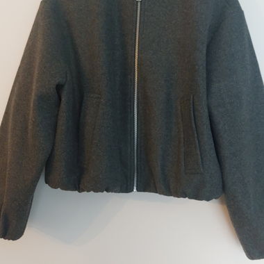 Grey Zip Jacket