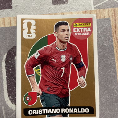 Cristiano Ronaldo Panini Sticker