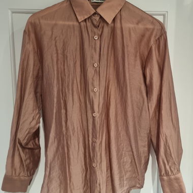Rosé Bluse aus Korea