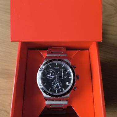 Montre Chronographe Swatch « Irony at night »