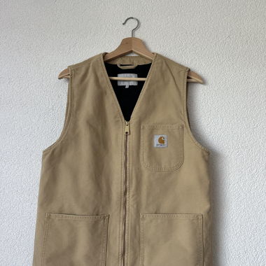 Carhartt-Weste beige