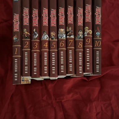 Lot « Fairy Tail Bände 1–10 – französische Ausgabe