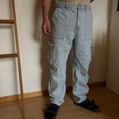 Pull&Bear Cargo Jeans Light
