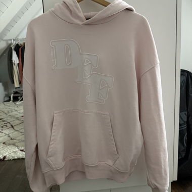Pink DEF hoodie size S