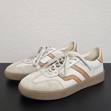 Baskets beige/jaune moutarde, taille 37, Gant
