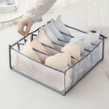 Organisateur de soutien-gorge avec compartiments