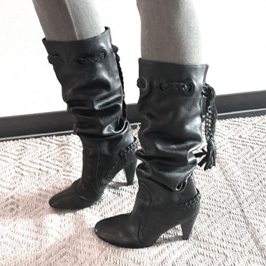 Lederstiefel