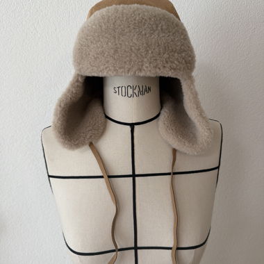 Echtes Barts Braun Chapka