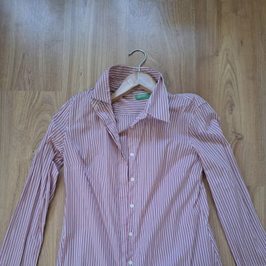 Hemd Rot mit Streifen - Red Striped Shirt