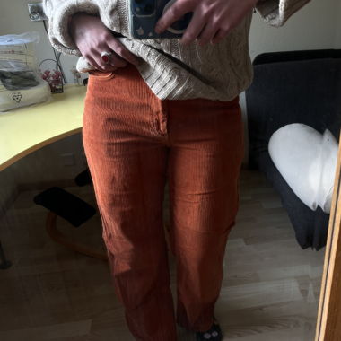 Superdry Orange Cord Trousers