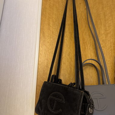 Telfar jeans bag Black