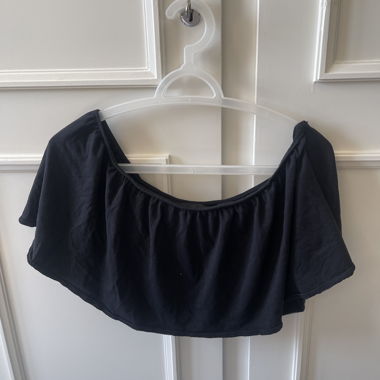Black Off-Shoulder Top