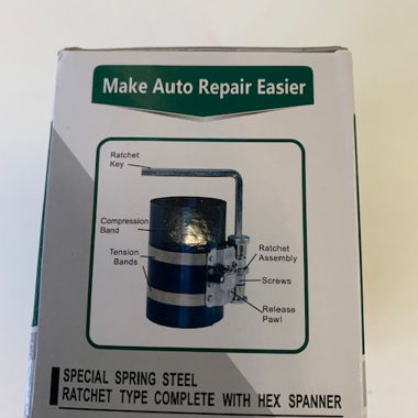 Piston Ring Compressor Set