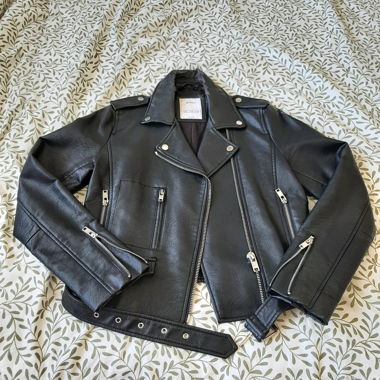 Black Biker Jacket