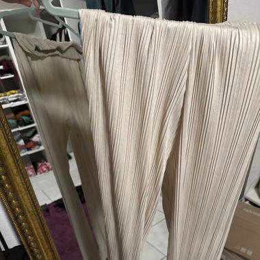 lockere beige hose