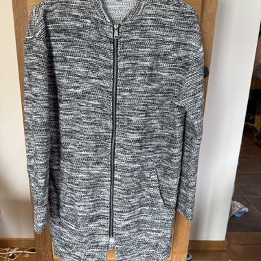 grey jacket