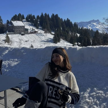 SHEIN Musera Apres Ski Sweater