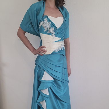 Magnifique Robe bleu de Creatif Paris