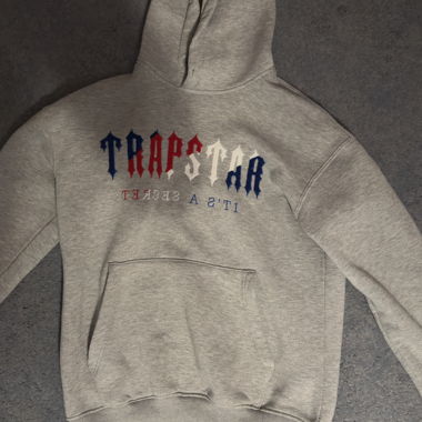 Grauer Trapstar Hoodie 