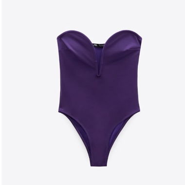 Costume intero viola