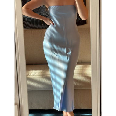 Babyblaues Tube Kleid
