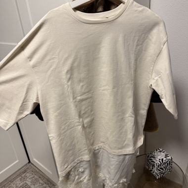 T-shirt bianca Zara