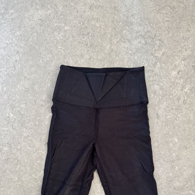 Schwarze Radlerhose