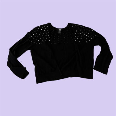 y2k Glitzer Bolero