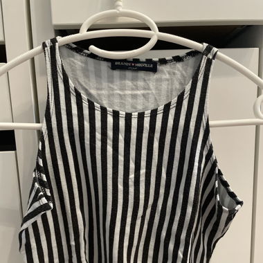 Crop Top gestreift