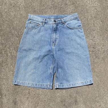 BLUE DENIM SHORTS/JORTS (Club Roman)