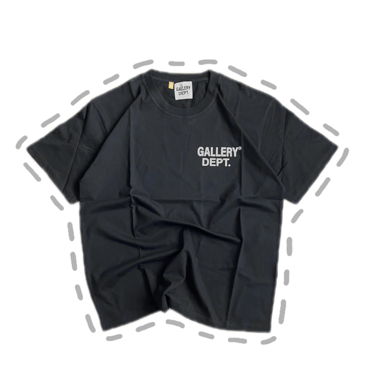 T-Shirt Gallery Dept. - Schwarz und Weiss