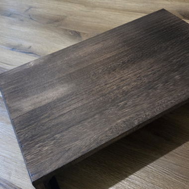 Wooden laptop stand
