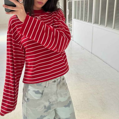 Scuffers red longsleeve