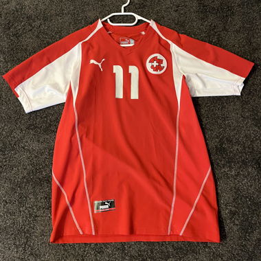 Maglia originale della nazionale svizzera di calcio