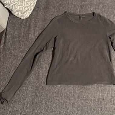 Basic Langarmshirt 