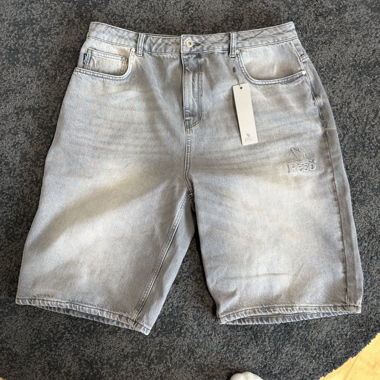 Peso Pantaloncini Jeans Grigi Gr. 34