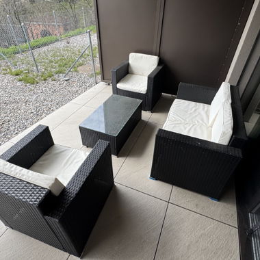 Set salotto outdoor rattan