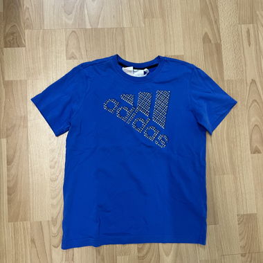 T-shirt blu ADIDAS