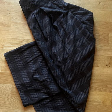 H&M Edition Check Trousers