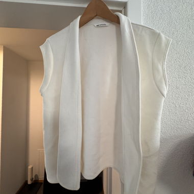 Gilet sans manches blanc Camaieu