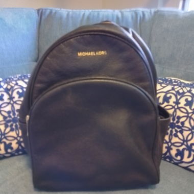 Michael Kors Black Backpack