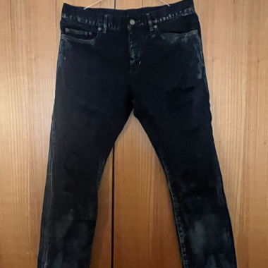 Schwarze Slim-Jeans