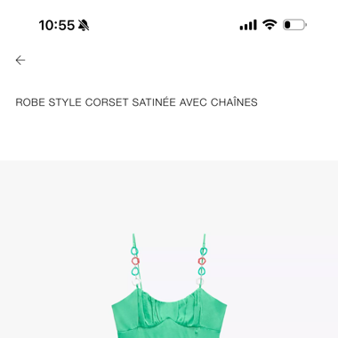 robe zara 