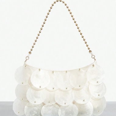 Borsa a spalla con conchiglie
