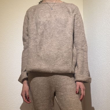 Shein bräunlicher Zweiteiler 
