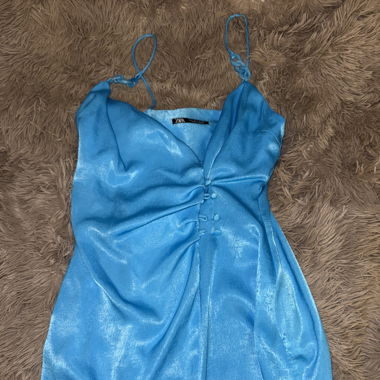 Robe d’été en satin 