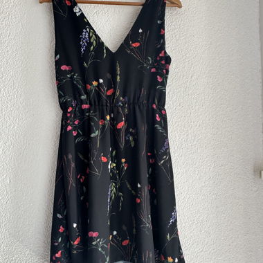 Black Floral Dress