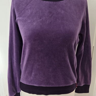 Pull en éponge violet